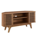 RENDER CORNER TV STAND | LIVING ROOM