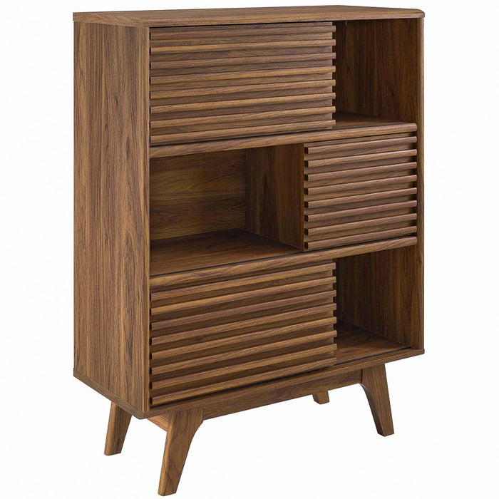 RENDER THREE-TIER DISPLAY STORAGE CABINET STAND | LIVING ROOM