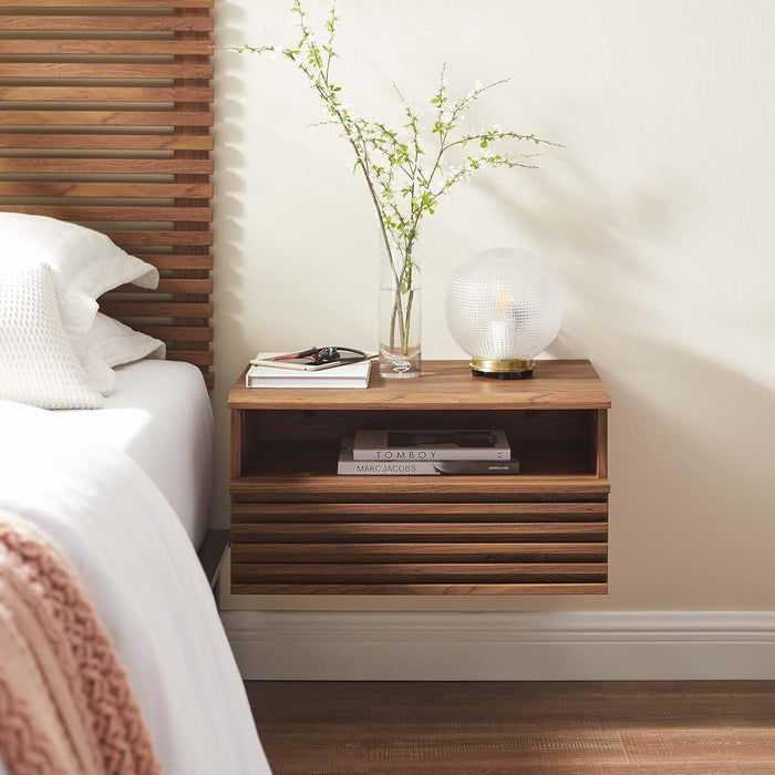 RENDER WALL-MOUNT NIGHTSTAND | BAR AND DINING