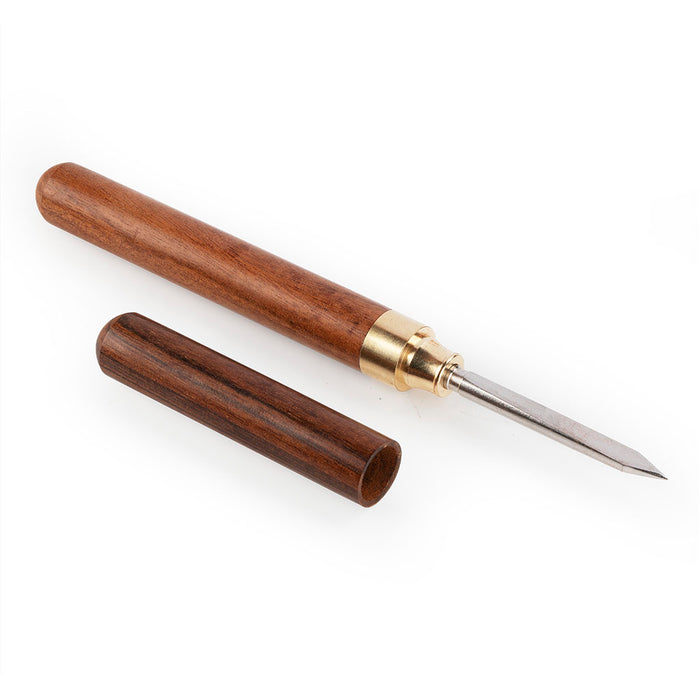 Rosewood Handle Stainless Steel Tea Knife