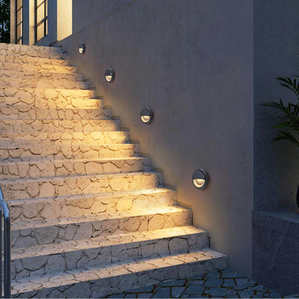 Selene Outdoor Step Floor Lamp - Level Decor