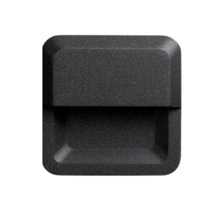 Selene Outdoor Step Floor Lamp - Square - 4.3" x 4.3" / 11 x 11cm - 3W / Black - Level Decor