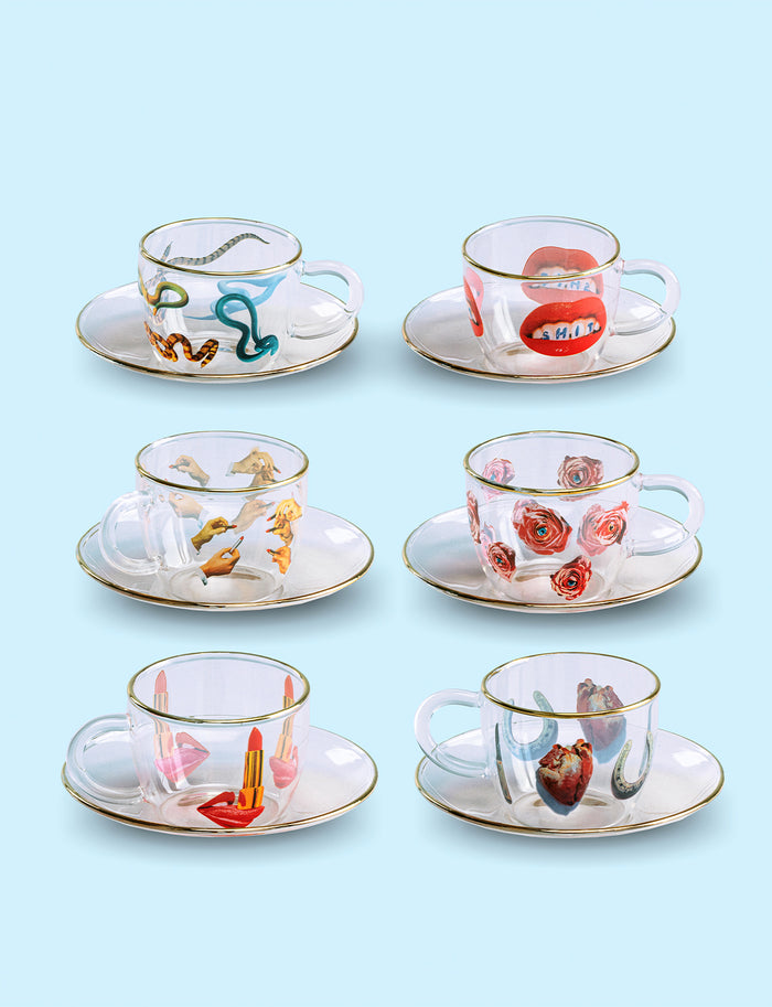 Seletti Toiletpaper Coffee Cup, i love you