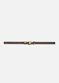 Simple Farfalle Belt (Chocolate)