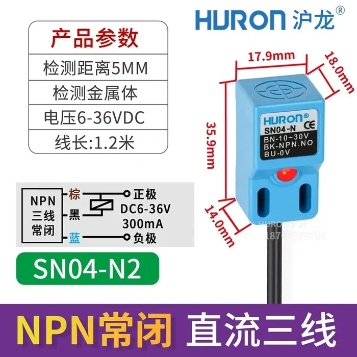 (3-Wire NPN NC) Blue A Quality