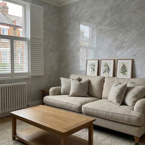 Sophia Dark Grey Modern Wall Panel | 250mm x 2.6m x 8mm (Pack of 4)