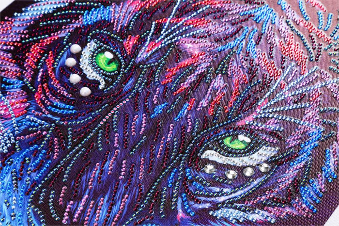 Special Shape Animal Tiger Diamond Painting Kit - DIY