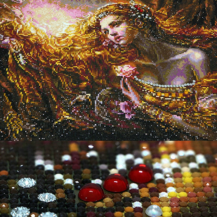 Special Shaped Beauty Lady Diamond Painting Kit - DIY