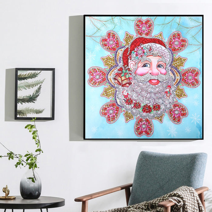 Special Shaped Christmas Santa Claus Diamond Painting Kit - DIY
