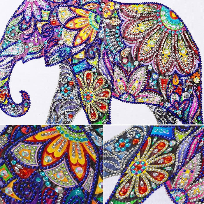 Special Shaped Elephant Diamond Painting Kit - DIY