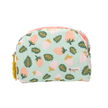 Suzette Small Quilted Scallop Zipper Pouch