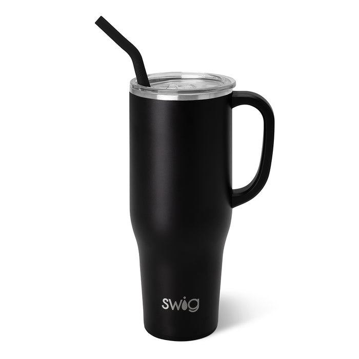 Swig {BLACK} 40oz Mega Tumbler Mug