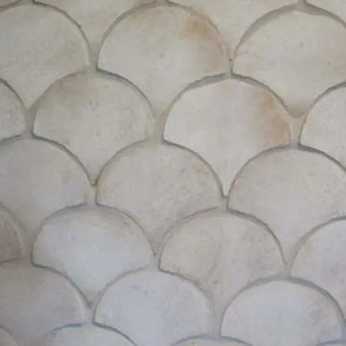 Shop Tabarka Field Fan 6 x 5-1/4 (1/2 thick) | Artistic Tile & Stone