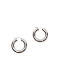 Thick Silver Hoops - 20mm
