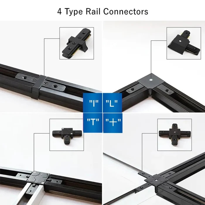 Track Light Rails & Accesorries - Level Decor
