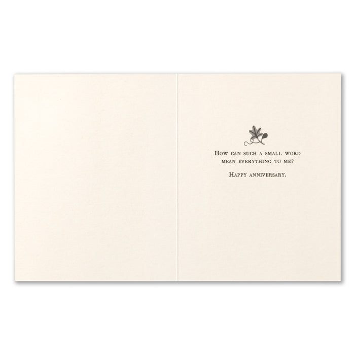 Us. | GREETING CARD - ANNIVERSARY
