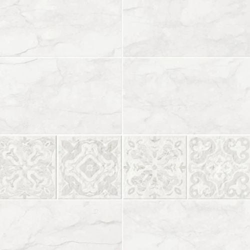 Victorian Tile Dark Grey Wall Panel 1000mm x 2.4m x 10mm