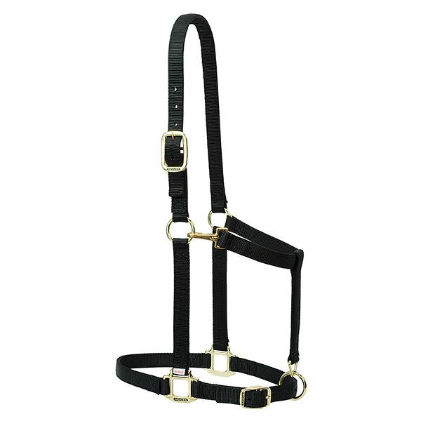 Weaver Original Adjustable Chin and Throat Snap Halter, 1" Draft