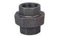 Worldwide Sourcing Malleable Ground Joint Union Black