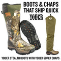 Yoder Stealth Boots with Yoder Super Chaps