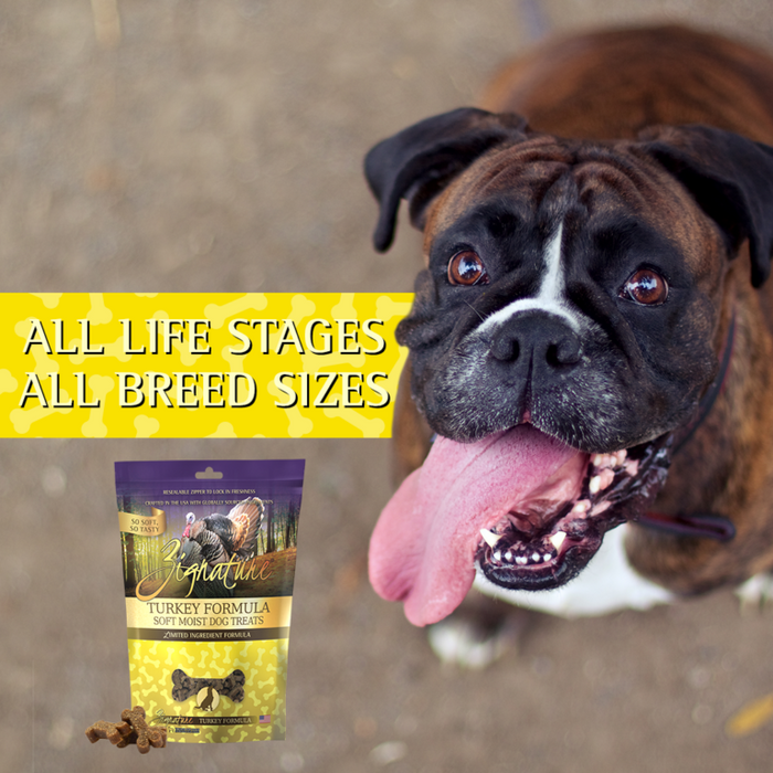 Zignature Turkey Soft Moist Treats for Dogs
